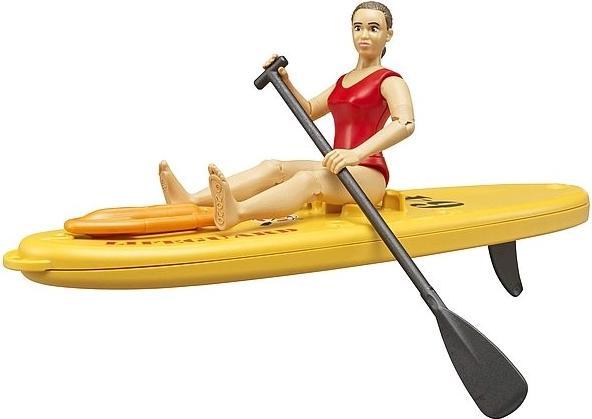 Actual product image Bruder bworld Life Guard with Stand Up Paddle