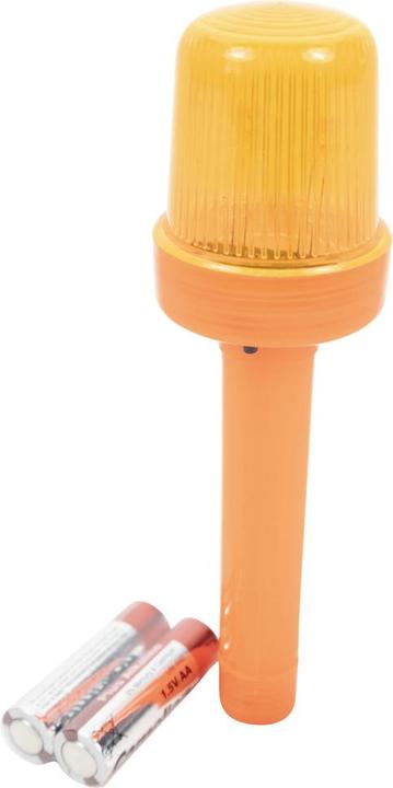 Actual product image Dönges Flashing light for folding cone, orange, 16 x 4.5 cm