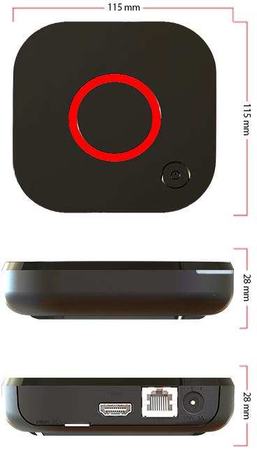 Actual product image infomir MAG 524 (4 GB)