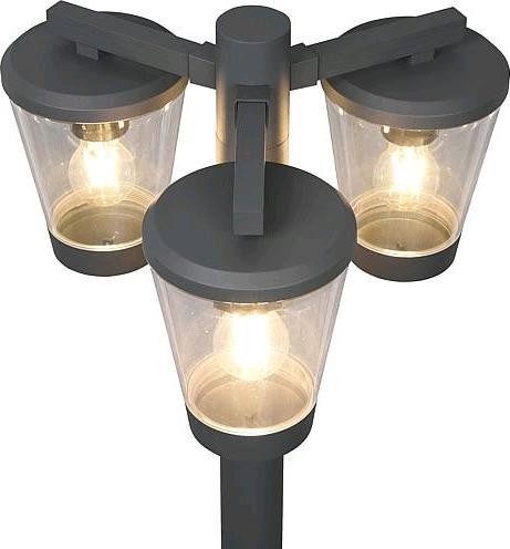 Trio IP44 411060342Wegeleuchte anthrazit 'Cavado', 2Teile (E27, IP44)
