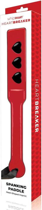 Actual product image Xgen Products Whipsmart Heartbreaker Paddle - Playful Heart-Shaped Paddle - Spanking and Sensation Play