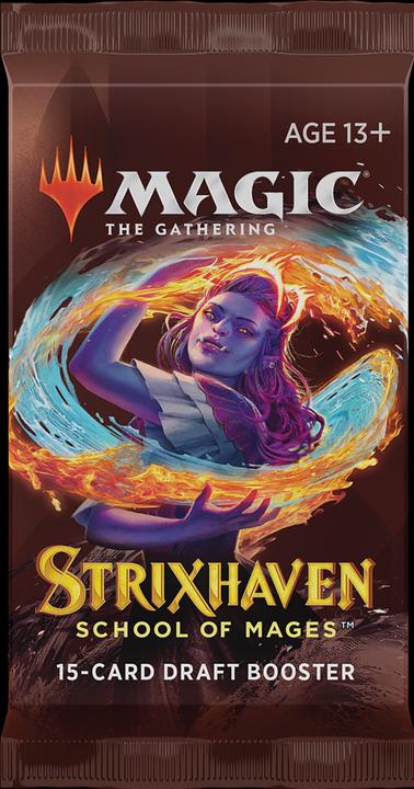 Actual product image Magic the Gathering Strixhaven: School of Mages (English, Booster Pack)