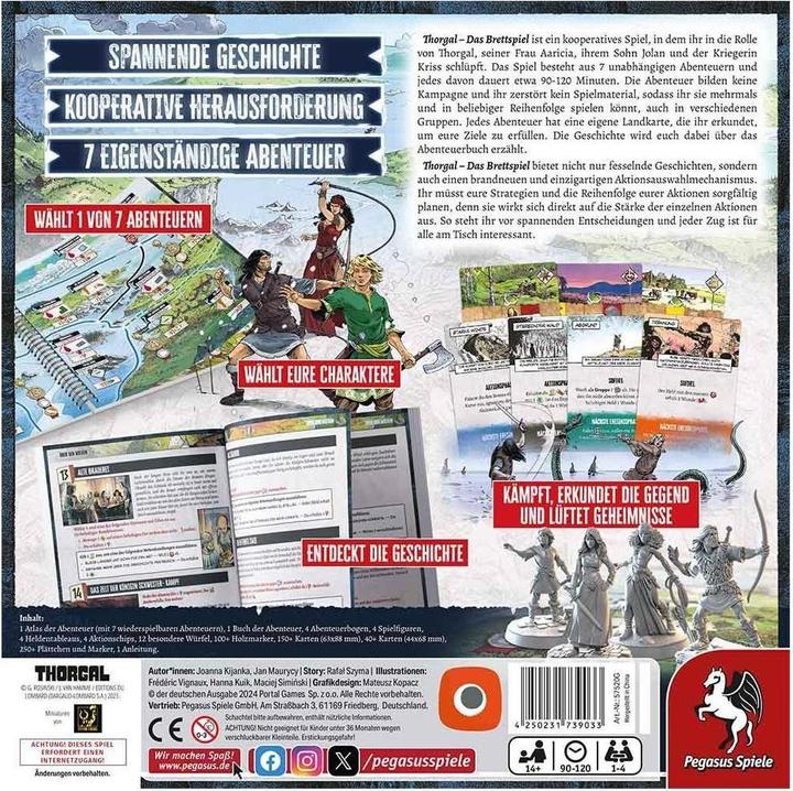 Actual product image Pegasus Thorgal (Portal Games) (German)