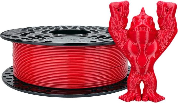 Produktbild AzureFilm Filament PET-G, 1.75mm, 1kg, rot (PETG, 1.75 mm, 1000 g, Rot)