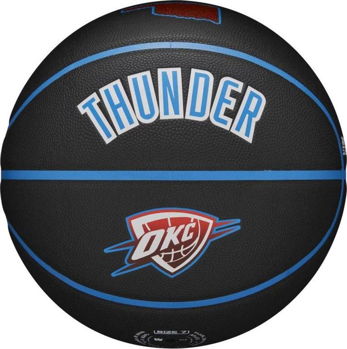 Actual product image Wilson NBA Team City Collector Oklahoma City Thunder Basketball