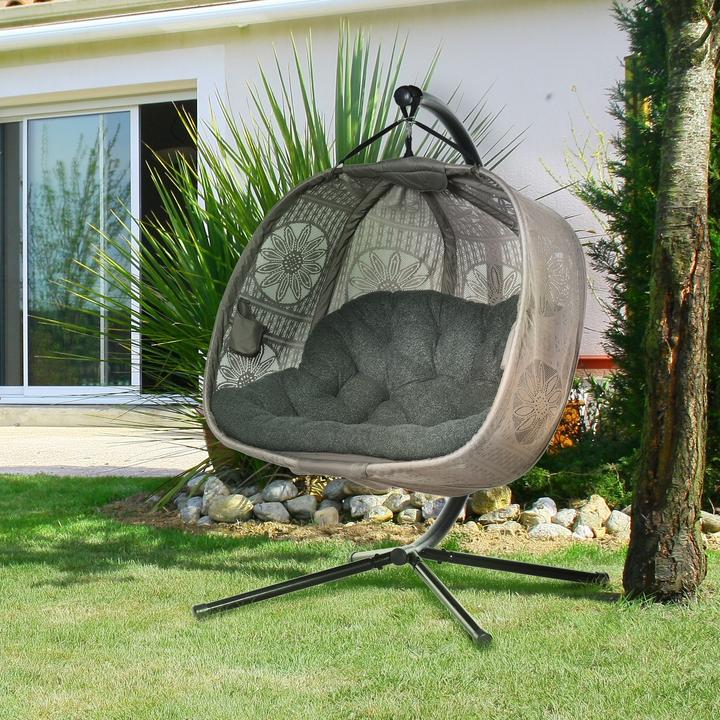 Image du produit Outsunny Fauteuil suspendu (240 kg)