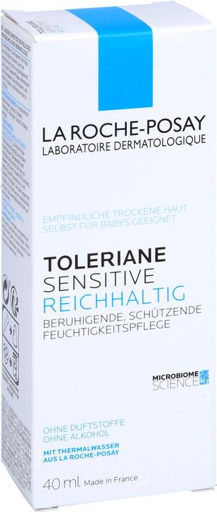 Produktbild La Roche Posay Toleriane Sensitive Reichhaltig (40 ml, 24h Creme, Bis SPF 10)