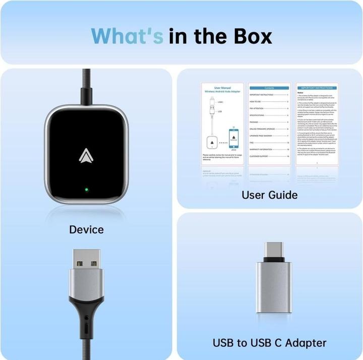 Immagine prodotto PowerGuard Wireless Android Auto Adapter