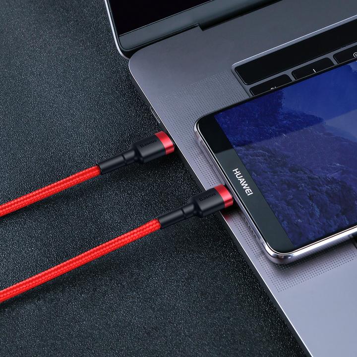 Actual product image Baseus Cafule Series Fast Charge (1 m, USB 2.0)