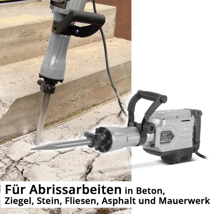 Actual product image Stahlwerk Demolition hammer 2,200 W 2,100 bpm 65 J Chisel hammer Chisel hammer (Electrical connection)
