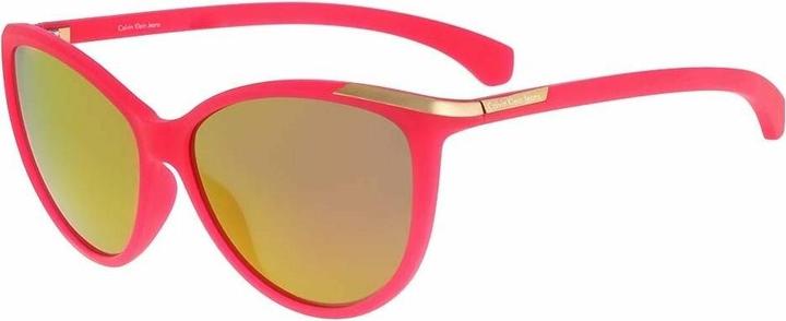 Actual product image Calvin Klein Sunglasses, J767S/60, Mate Hot Pink, For Women