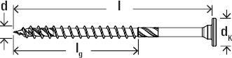 Produktbild Fischer Holzbauschraube Stufensenkkopf Power-Fast II 8x400 mm TG TX40 vz. (50 Schrauben pro Stück)