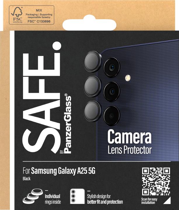 Actual product image Safe Edge to Edge (1 Piece, Samsung Galaxy A25 5G)