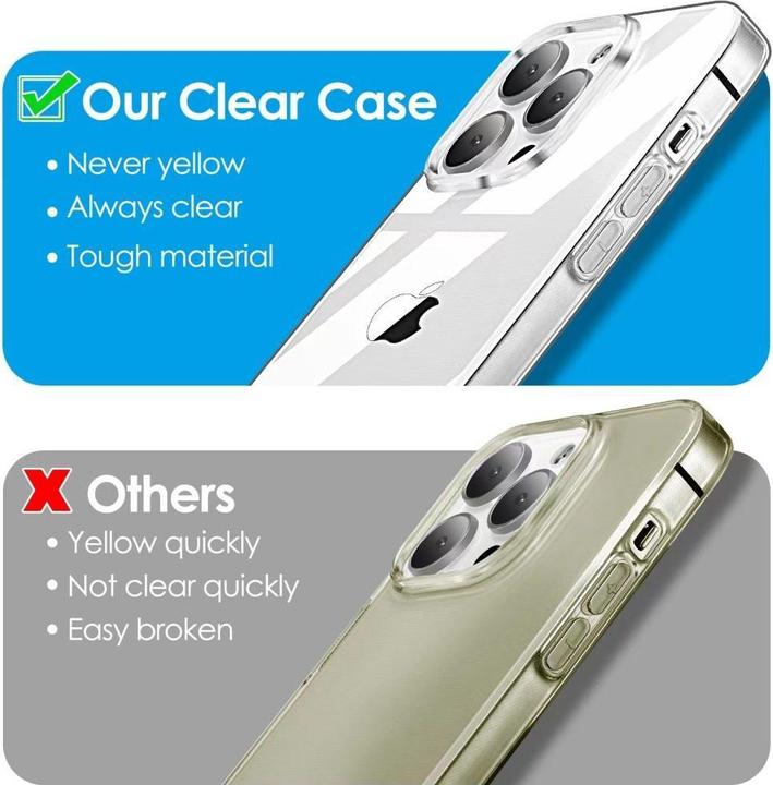 Image du produit OEM Back panel cover BOX PREMIUM 1,5 mm case for IPHONE 13 Pro transparent (Apple iPhone 13 Pro)