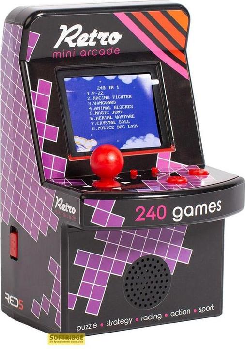 The Source RED5 Mini Arcade Machine Electronic Arcade Carnival Game
