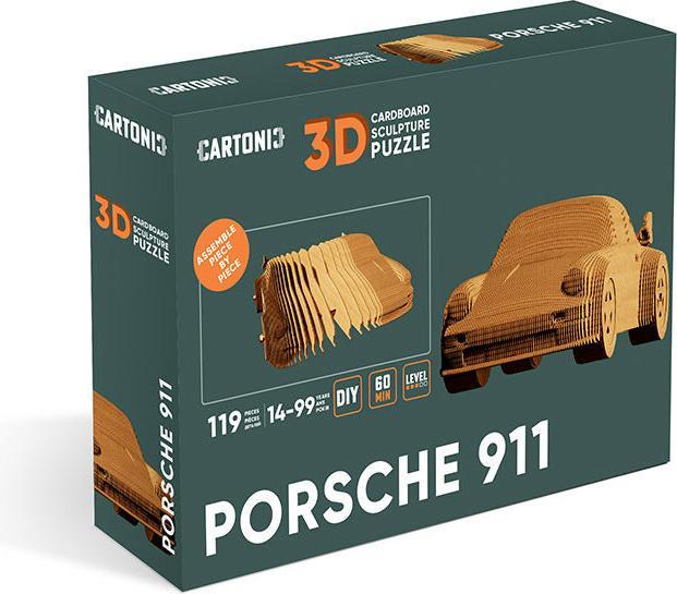 Image du produit Cartonic Porsche 911 - Modèle 3D en carton