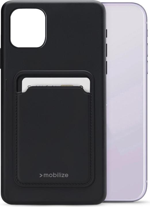 Image du produit Mobilize Pochette en gélatine pour cartes (Apple iPhone 11)