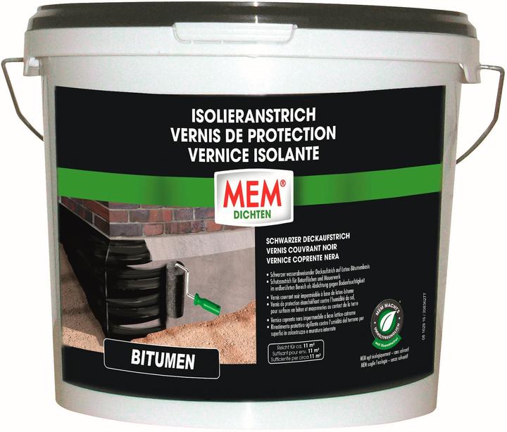 Actual product image MEM Insulating coating (5.25 kg, Black, 5000 ml)
