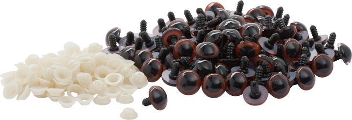 Image du produit VBS XXL yeux d'ours "Ø 18 mm", 100 pièces