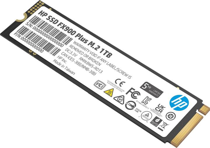Actual product image HP SSD EX900 PLUS 1TB (1000 GB, M.2)