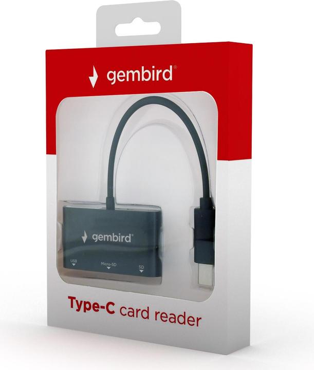 Produktbild Gembird UHB-CR3-02 (USB-C)