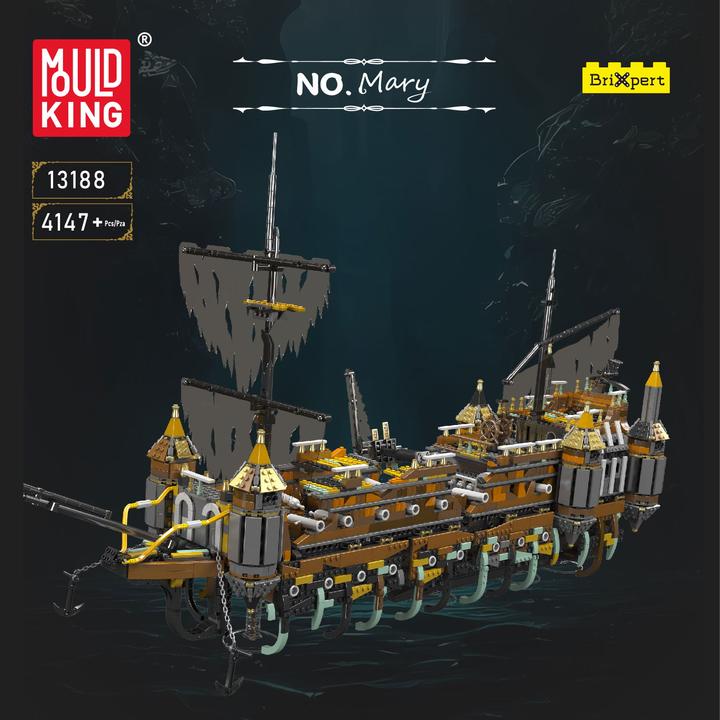 Produktbild Mould King Silent Mary Piratenschiff