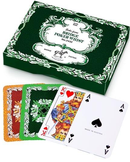 Immagine prodotto Piatnik Bridge, Poker, Whist (Inglese)