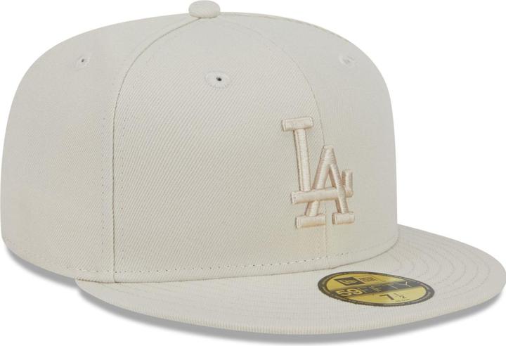 Produktbild New Era 59Fifty Cap - MLB Los Angeles Dodgers stone - 7 3/4 (7 3/4)