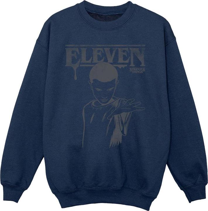 Netflix Stranger Things Dark Eleven Sweatshirt Mädchen