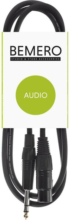 Bemero XLR — 6.3mm jack (0.75 m, 6.3mm jack, XLR)
