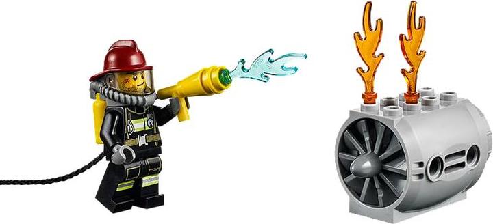 Actual product image LEGO City Airport Fire engine (60061, LEGO City)