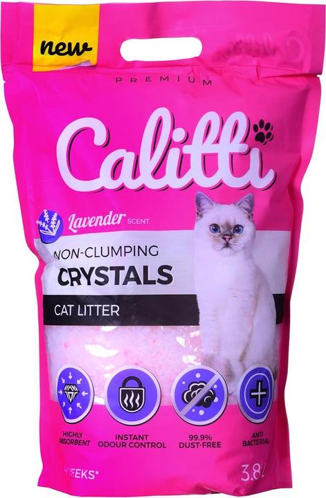 Productafbeelding Calitti Kristal lavendel - Siliconen Nest 3.8l (Antibacterieel, 1.90 kg)