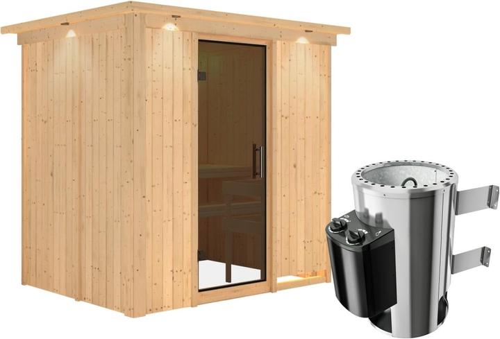 Immagine prodotto Karibu Fanja con corona sul tetto (Controllo interno Plug & Play 3,6 KW)