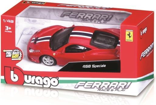 Immagine prodotto Bburago 1:43 Ferrari Race&Play motorizzata Asst.