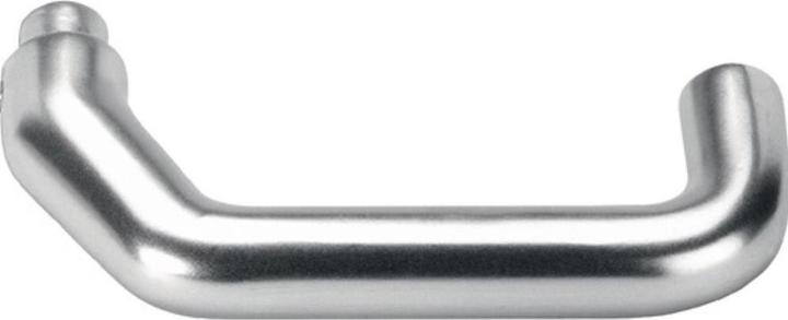 Amf Lever handle aperture part 476L Light metal F1 / natural colour Lock case cranked Square spindle 8 (1 pcs.)