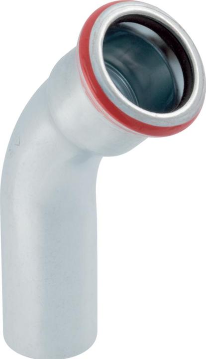 Geberit elbow 45 ° Mapress acier au carbone single socket 54 mm (23708) (Connexion angulaire)