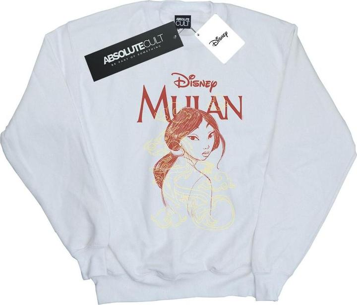 Actual product image Disney Mens Mulan Dragon Sketch Sweatshirt (XL)