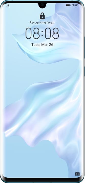 Actual product image Huawei P30 Pro (EU) (256 GB, Breathing Crystal, 6.47", Hybrid Dual SIM, 40 Mpx, 4G)