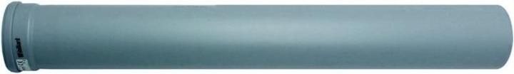 Actual product image Vaillant Extension 1.0 m for rigid flue gas pipe DN 130. PP (1 m)
