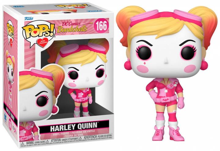 Actual product image Proxy Funko! POP - VINYL Breast Cancer Awareness Bombshell - Harley Quinn