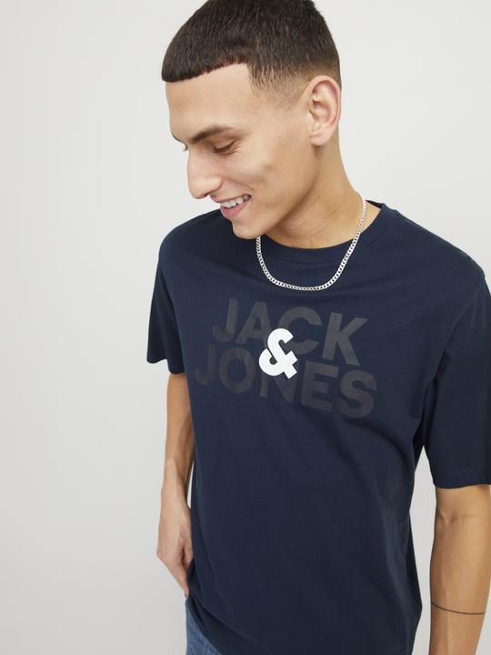 Produktbild Jack & Jones Logo Rundhals T-shirt T-shirt (L)