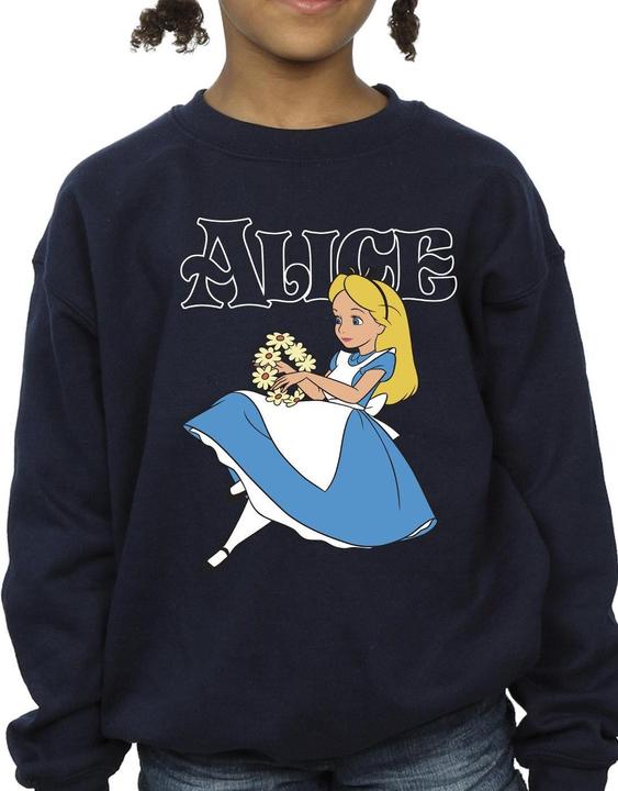 Image du produit Disney - Sweat ALICE IN WONDERLAND FLOWERS - Fille (128)