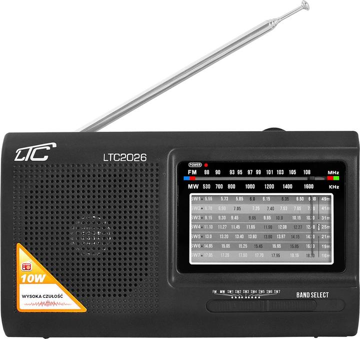Actual product image LTC 2026 Wilga Radio (FM, MW, KW)