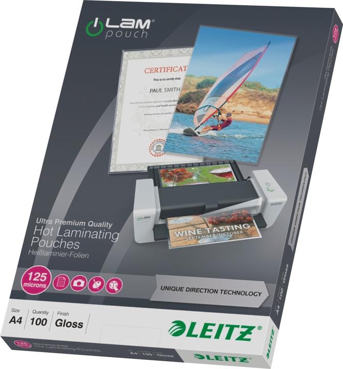 Leitz Laminierfolie (A4, 100 Stück, 125 µm)