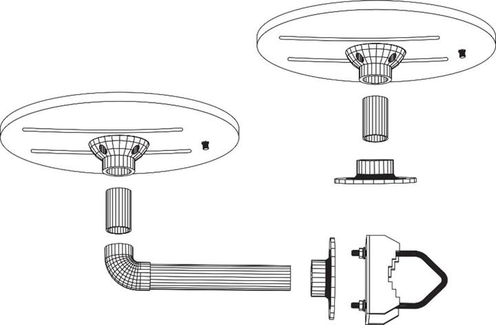 Actual product image Megasat DVB-T T4 Outdoor Antenna (Parabolic antenna, 44 dB, DVB-T / -T2)