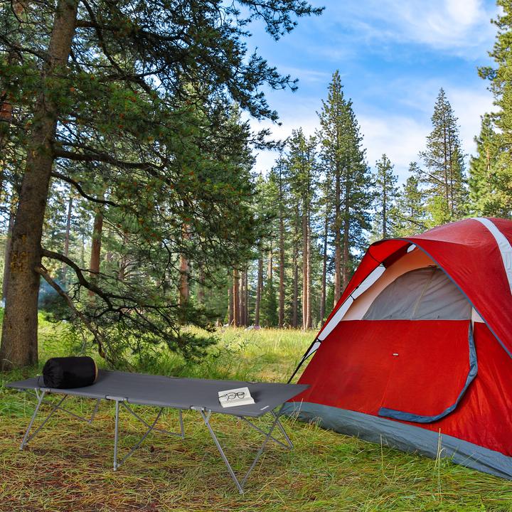 Actual product image Relaxdays Camp bed