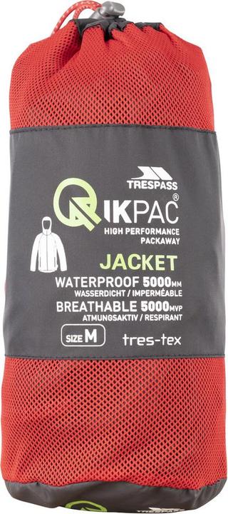 Image du produit Trespass QIKPAC X Veste unisexe à coquille (L)