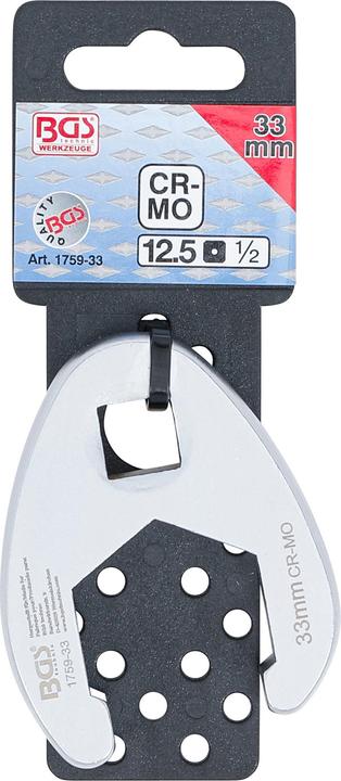 Image du produit BGS Clé col de cygne 12,5 mm (1/2") 33 mm (33 mm)