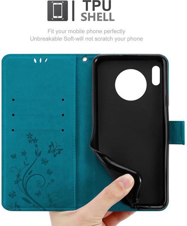 Produktbild Cadorabo Flower Book Cover (Huawei Mate 30)