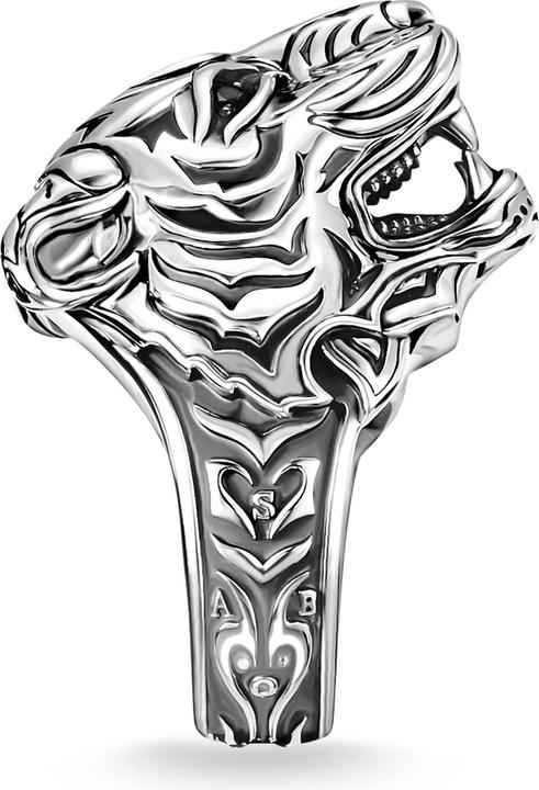 Produktbild Thomas Sabo Ring Tiger Silber (56, 925 Silber)